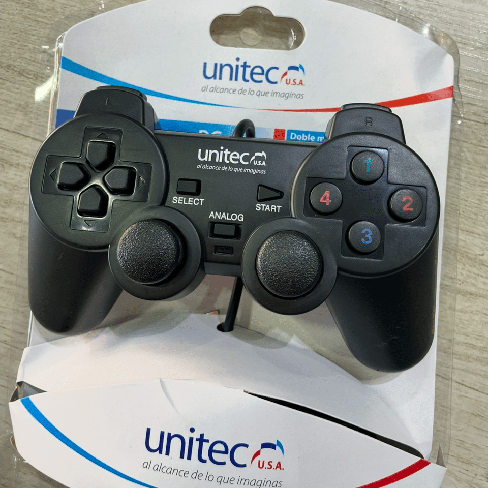 Control para pc con cable usb