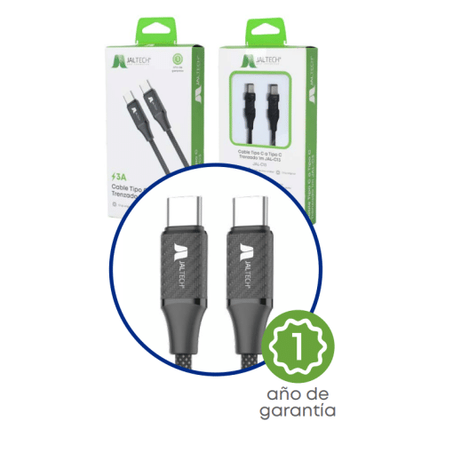 Cable c a c 1mt trenzado jaltech
