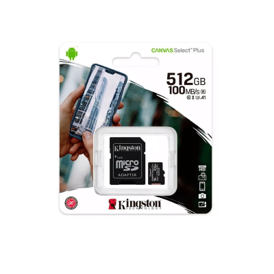 Memoria micro sd 512Gb 100mb/s kingston