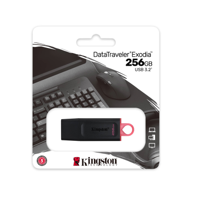 memoria usb 3.2 256gb kingston exodia