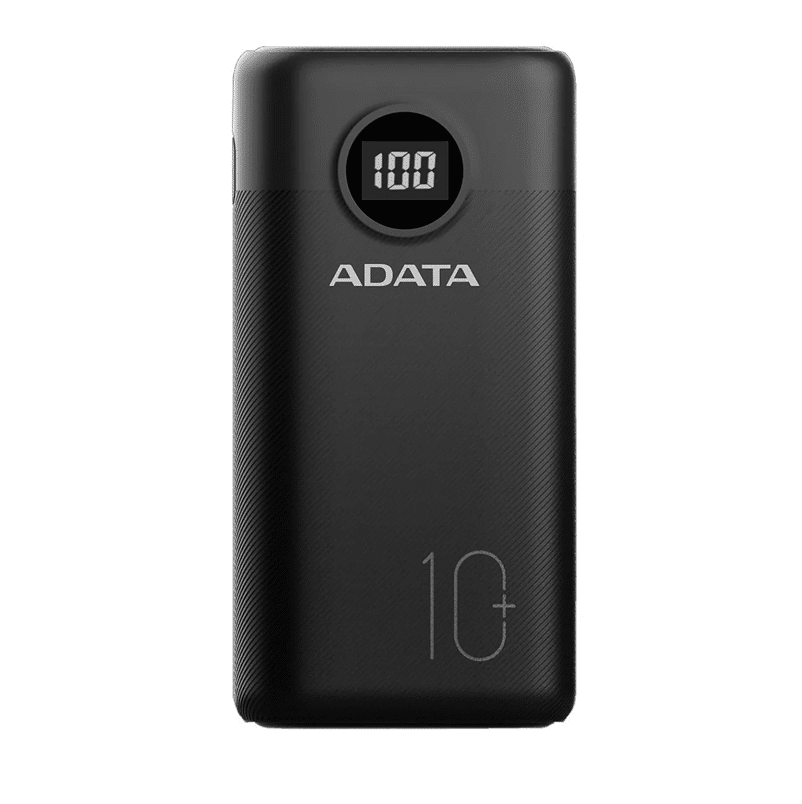 bateria externa power bank 10mil mili amperios adata